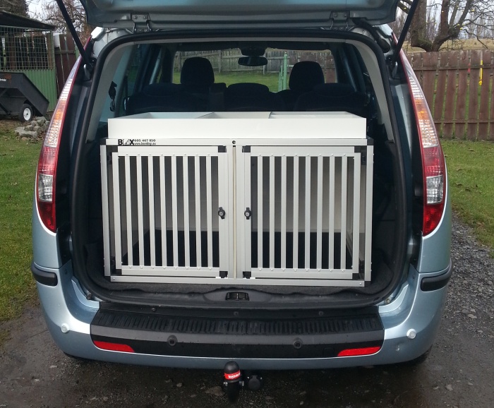 Box4Dogs přepravní klec do auta - Fiat Ulysse