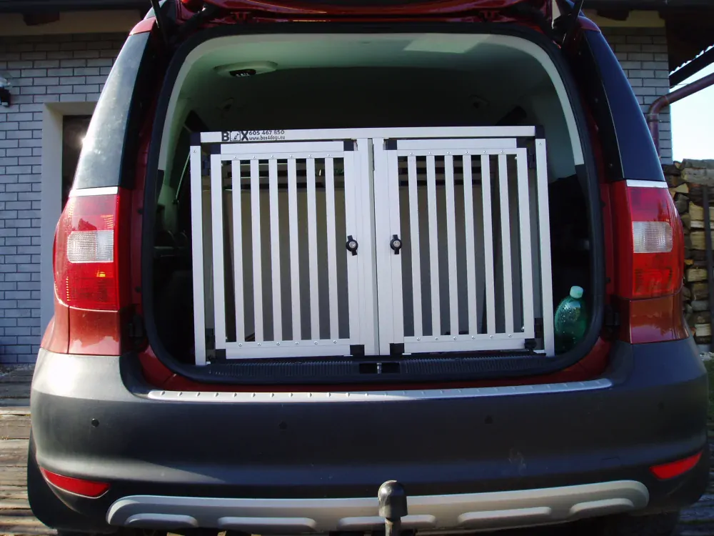 Box4Dogs přepravní klec do auta - Škoda Yeti