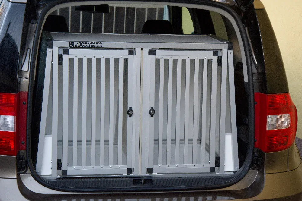Box4Dogs přepravní klec do auta - Škoda Yeti
