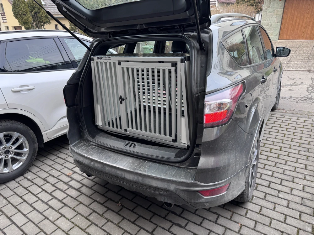 Box4Dogs přepravní klec do auta - Ford KUGA