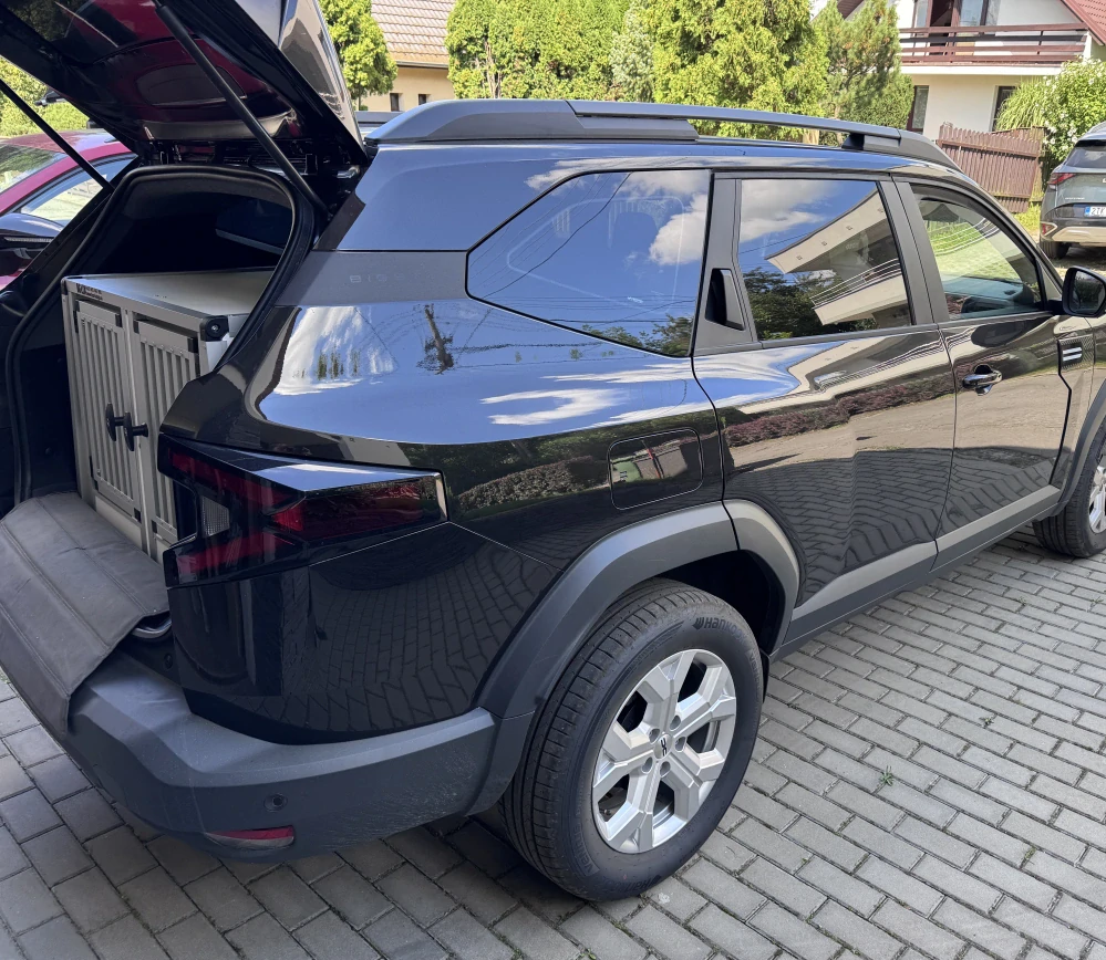 Box4Dogs přepravní klec do auta - Dacia BIXTER