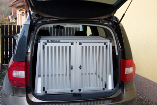 Box4Dogs přepravní klec do auta - Škoda Yeti