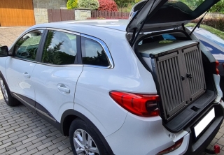 Box4Dogs přepravní klec do auta -Renault Kadjar