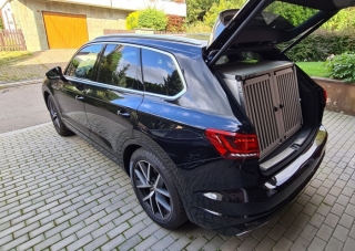 Box4Dogs přepravní klec do auta - Volkswagen Tuareg