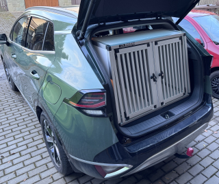 Box4Dogs přepravní klec do auta - Kia Sportage 