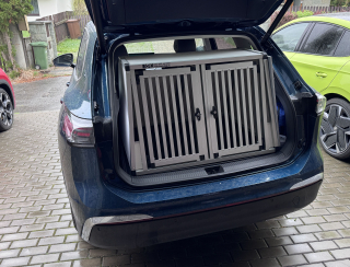 Box4Dogs přepravní klec do auta - Volkswagen Tiguan
