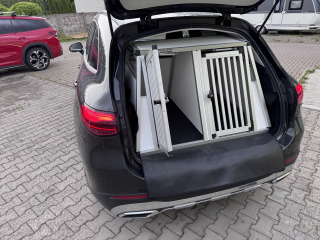 Box4Dogs přepravní klec do auta - Mercedes GLC 220